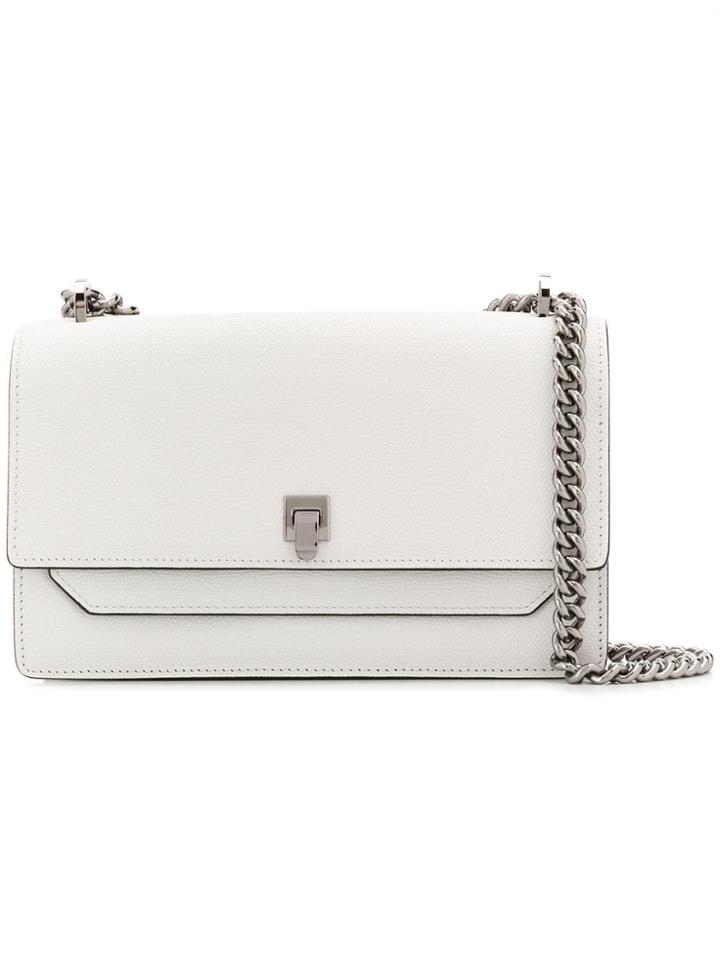 Valextra Spritz Crossbody Bag - White