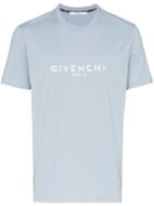 Givenchy Faded Logo T-shirt - Blue