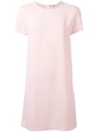 P.a.r.o.s.h. Plain T-shirt Dress, Women's, Pink/purple, Polyester