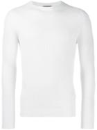 Corneliani Fitted Jumper - White