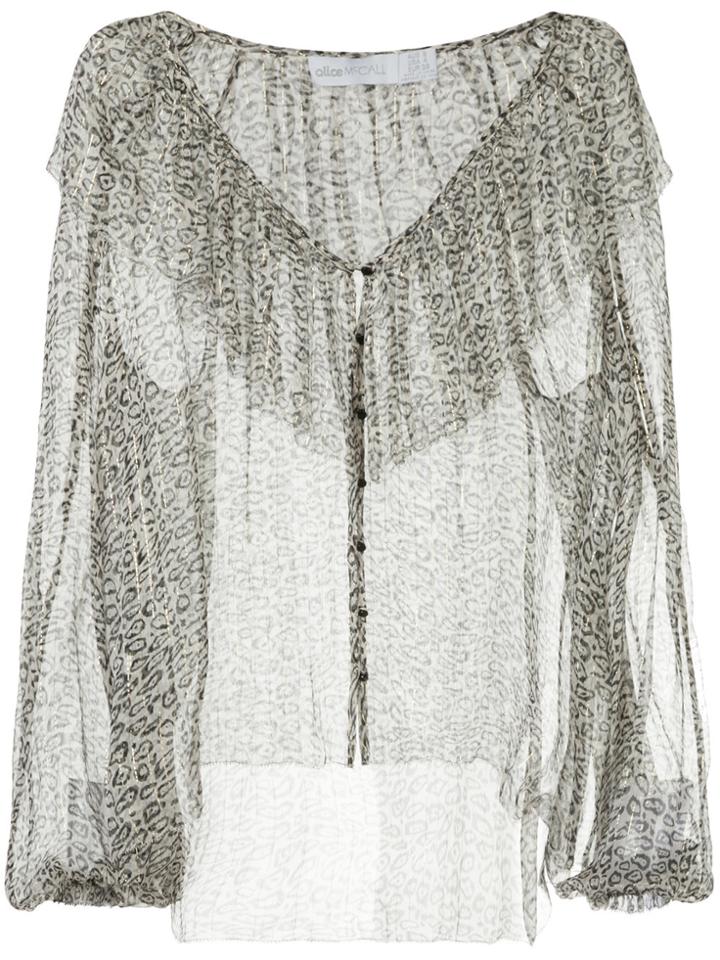 Alice Mccall Kindred Blouse - Brown