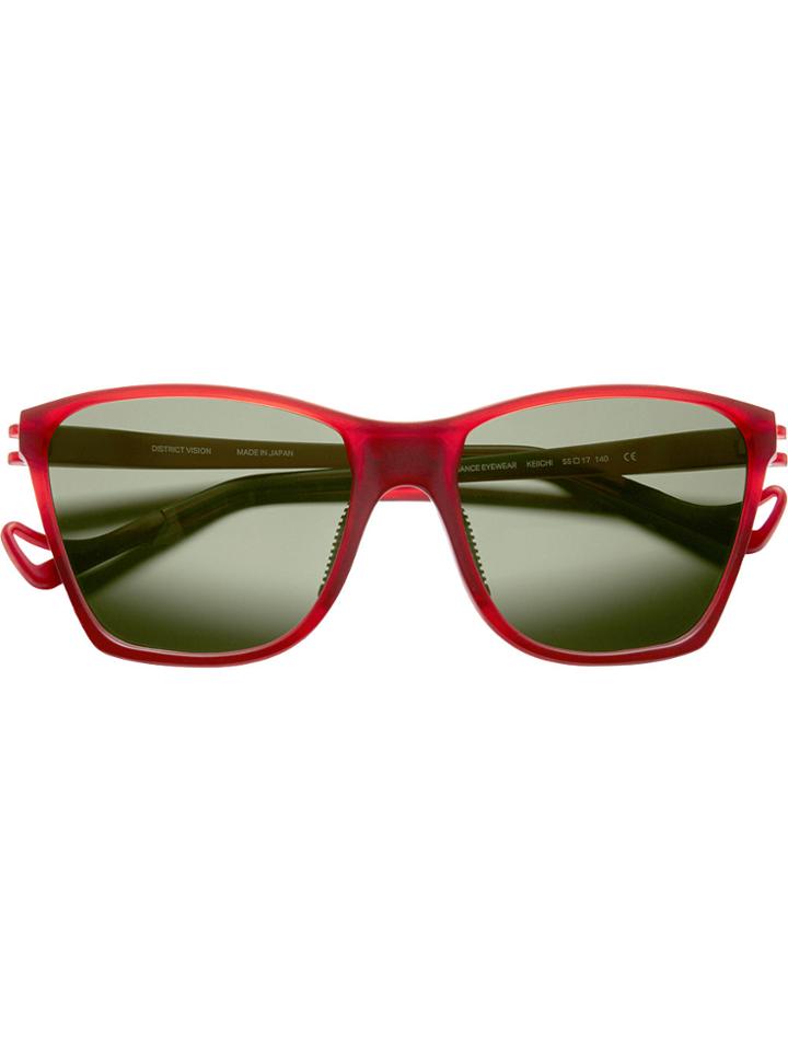 District Vision Red Keiichi District Sky G15 Sunglasses