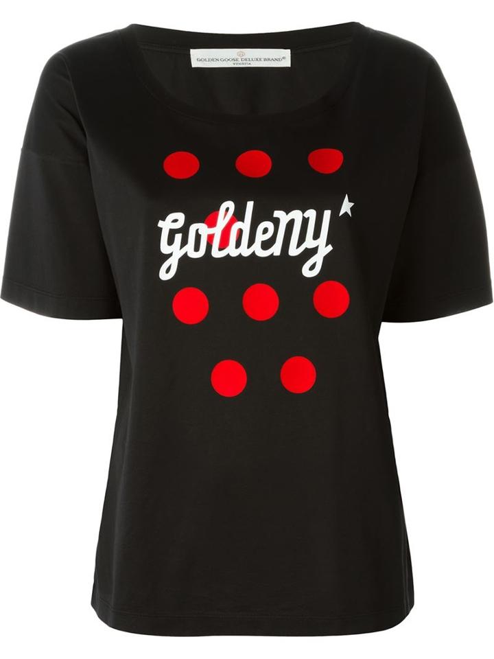 Golden Goose Deluxe Brand Joya T-shirt, Women's, Size: S, Black, Cotton