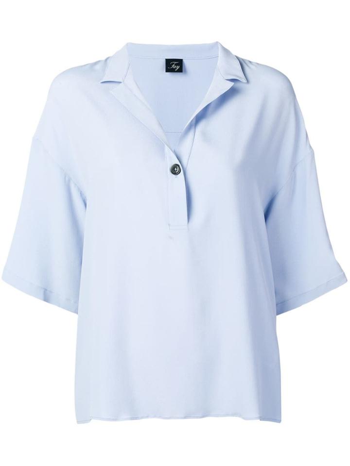 Fay Blue Celeste Top