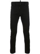 Dsquared2 Tidy Biker Jeans, Men's, Size: 48, Black, Cotton/spandex/elastane