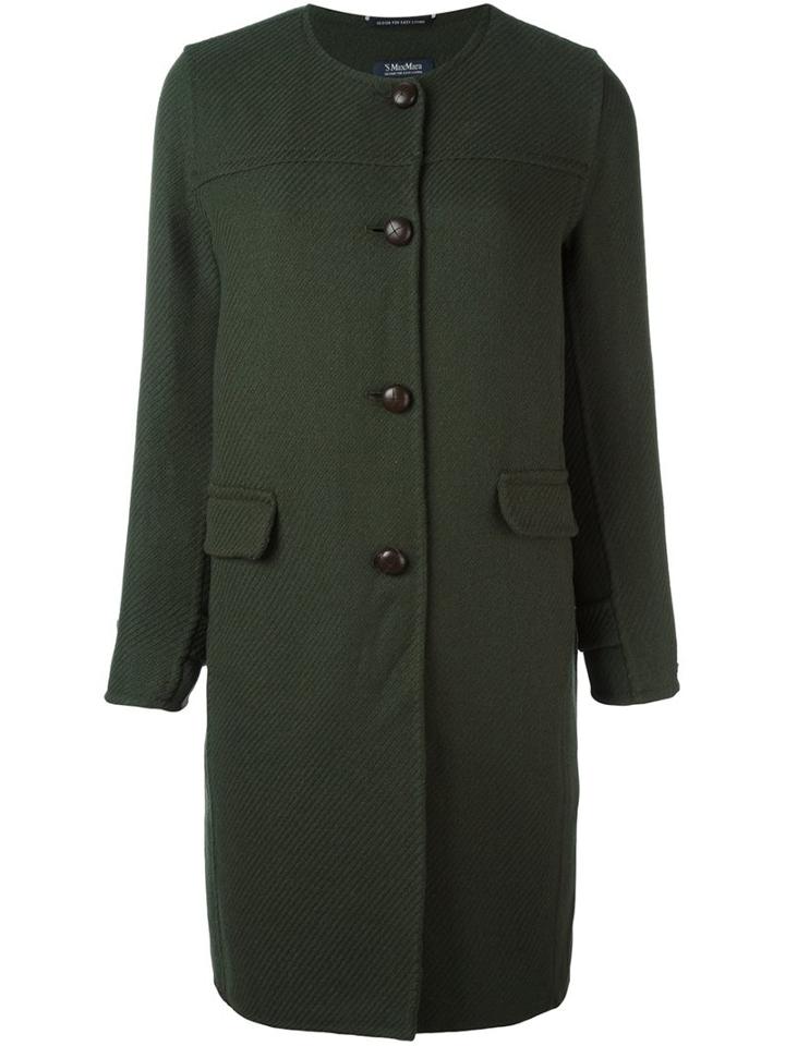 's Max Mara Single Breasted Coat