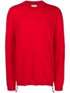 Laneus Loose Fit Sweater - Red