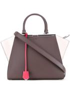 Fendi Regular '3 Jour' Tote, Women's, Brown, Calf Leather