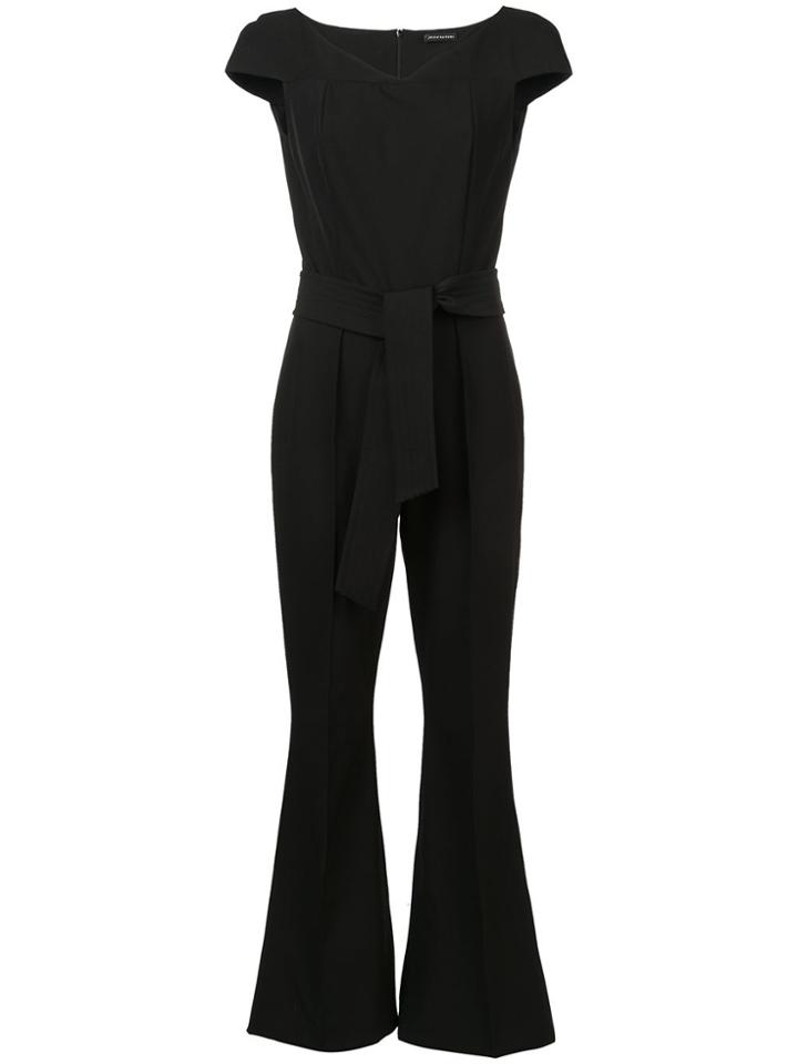 Josie Natori Cap Sleeve Jumpsuit - Black