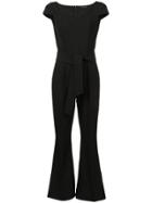 Josie Natori Cap Sleeve Jumpsuit - Black