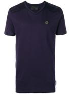 Philipp Plein V-neck T-shirt - Blue