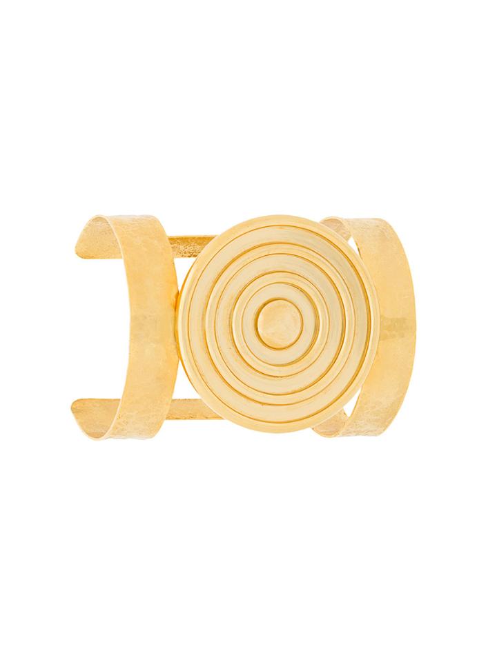 Elena Makri Spiral Cuff Bracelet - Metallic