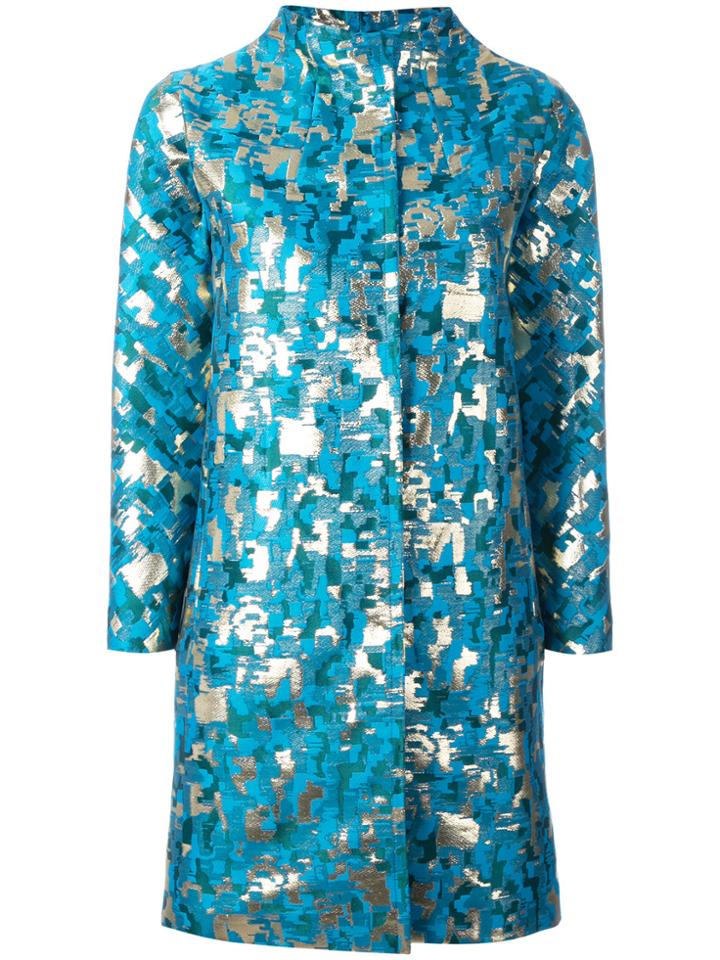 Gianluca Capannolo Lea Coat - Blue