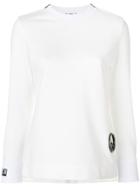 Fendi Logo Patch Sweatshirt - White