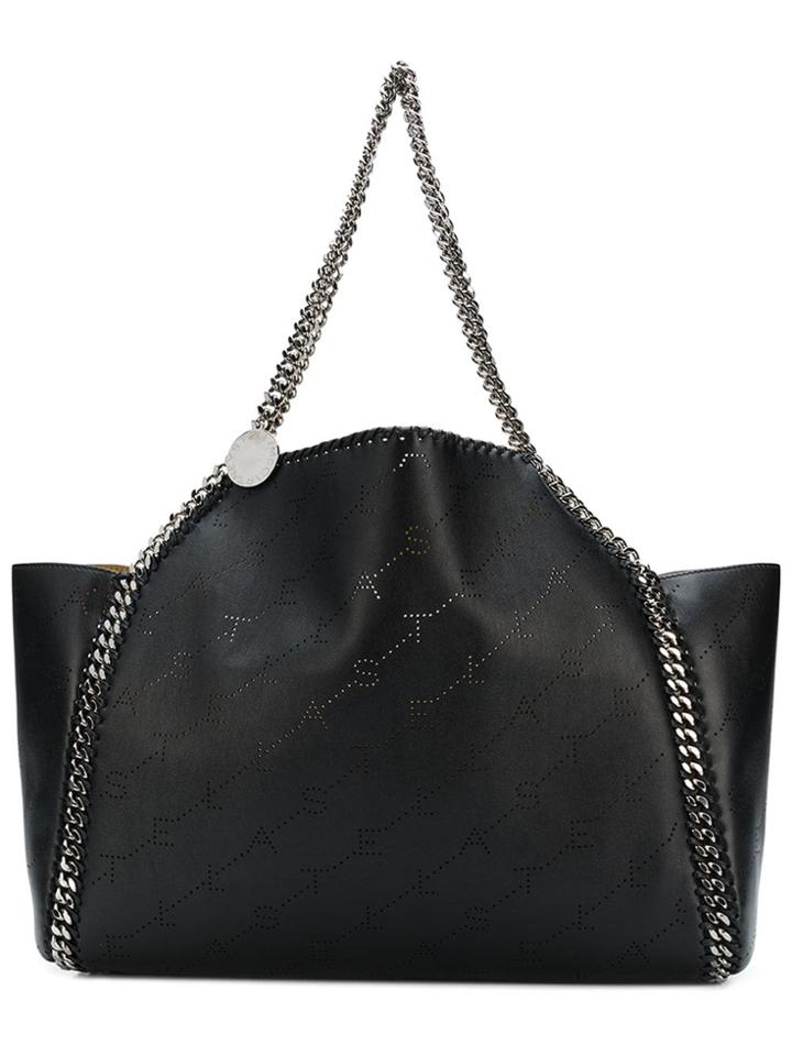 Stella Mccartney Monogram Falabella Tote - Black