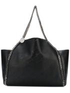 Stella Mccartney Monogram Falabella Tote - Black