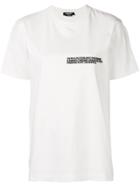Calvin Klein 205w39nyc Slogan T-shirt - White