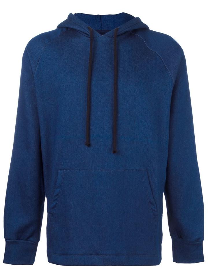 Études 'track' Hoodie, Men's, Size: Medium, Blue, Cotton