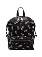 Moschino All Over Logo Backpack - Black