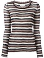 Isabel Marant Étoile Zigzag Pattern Jumper, Women's, Size: 36, Cotton