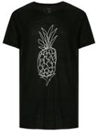 Osklen Abacaxi Outline Print T-shirt - Black
