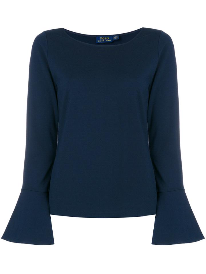 Polo Ralph Lauren Bell Sleeve Top - Blue