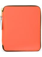 Comme Des Garçons Play All Around Zip Wallet - Yellow & Orange