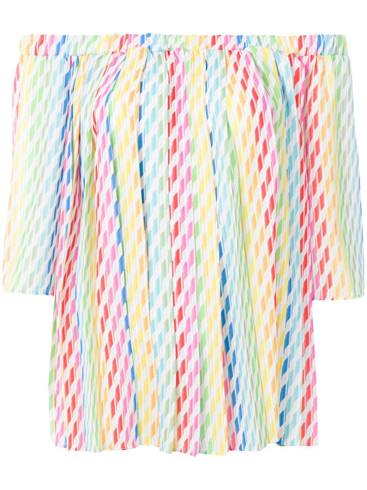 Ultràchic Printed Off-the-shoulder Top - Multicolour