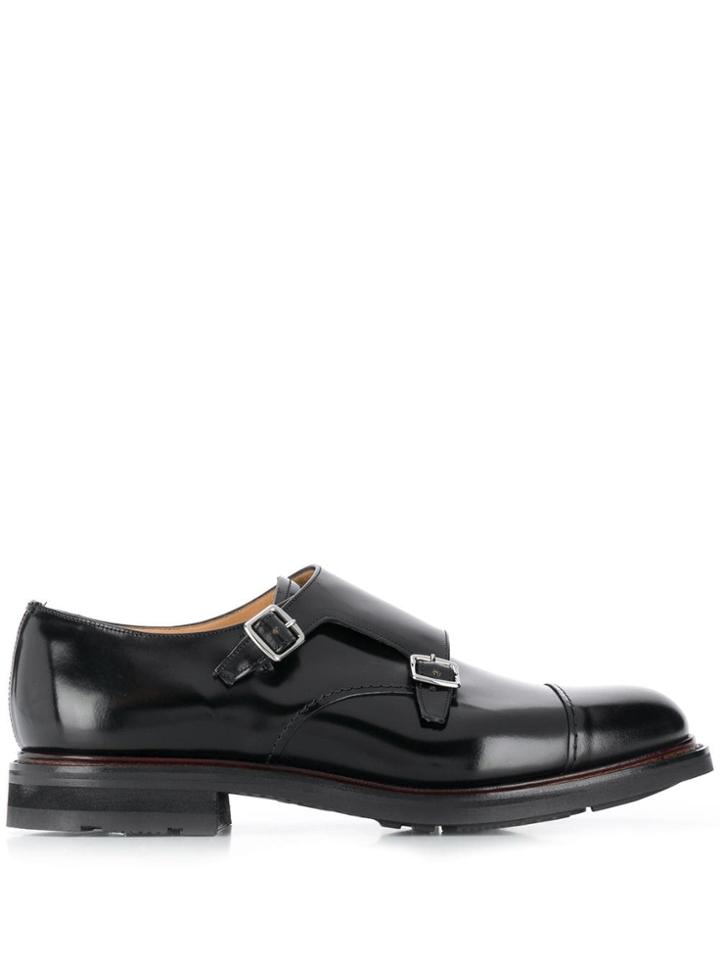 Church's Wadebrige Monk Shoes - Black