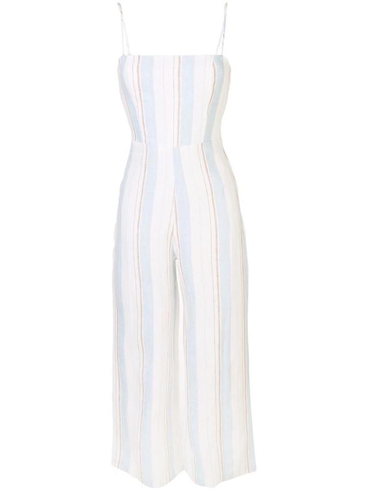 Reformation Elm Jumpsuit - White