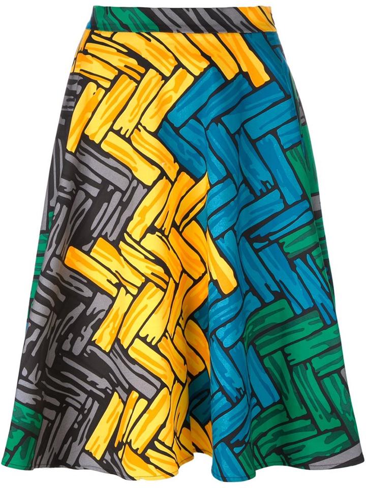 Ultràchic Zig-zag A-line Skirt