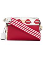 Prada Prada 1bh043vnso2een F0v60fuocobiano Leather/fur/exotic
