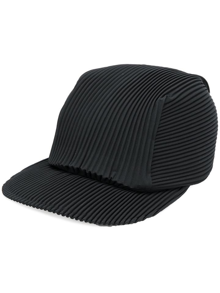 Homme Plissé Issey Miyake Pleated Cap - Black