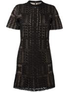 Tony Cohen 'eloiza' Dress, Women's, Size: 42, Black, Nylon/polyester