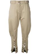 Monse Lace-up Trousers, Size: 4, Nude/neutrals, Cotton
