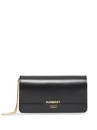 Burberry Leather Grace Clutch - Black