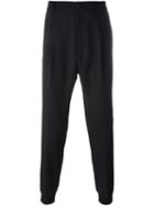 Juun.j Tapered Trousers, Men's, Size: 48, Black, Wool/polyester/rayon
