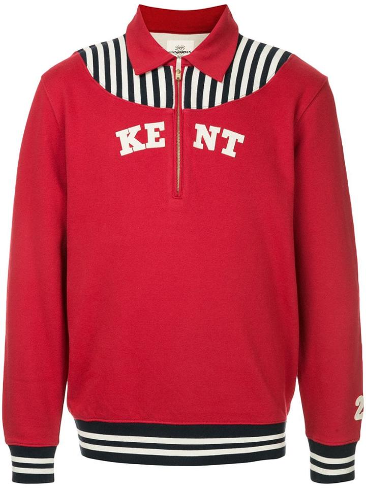 Kent & Curwen Printed Sweater - Red