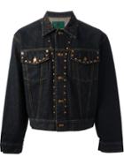 Jean Paul Gaultier Vintage 'junior Gaultier' Studded Denim Jacket, Men's, Size: Small, Blue