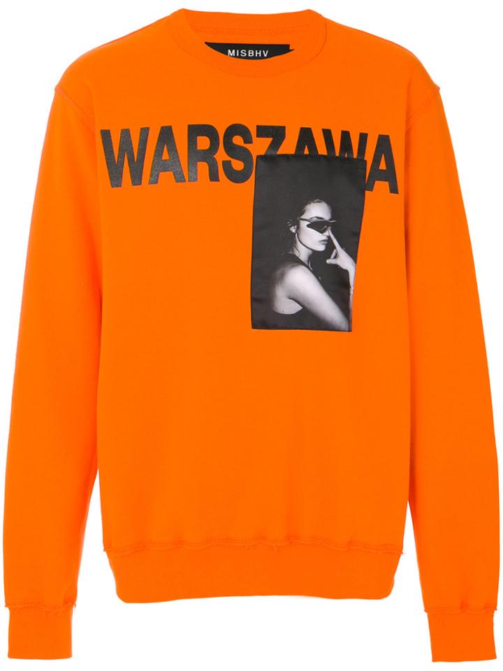 Misbhv Warszawa Sweatshirt - Yellow & Orange