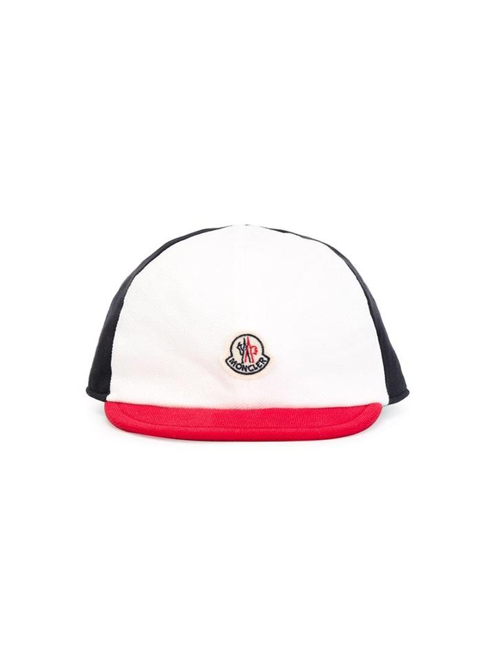 Moncler Kids Colour Block Baseball Cap, Boy's, Size: 50 Cm, Blue