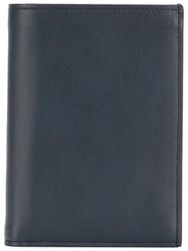 Maison Margiela Long Foldover Wallet - Blue