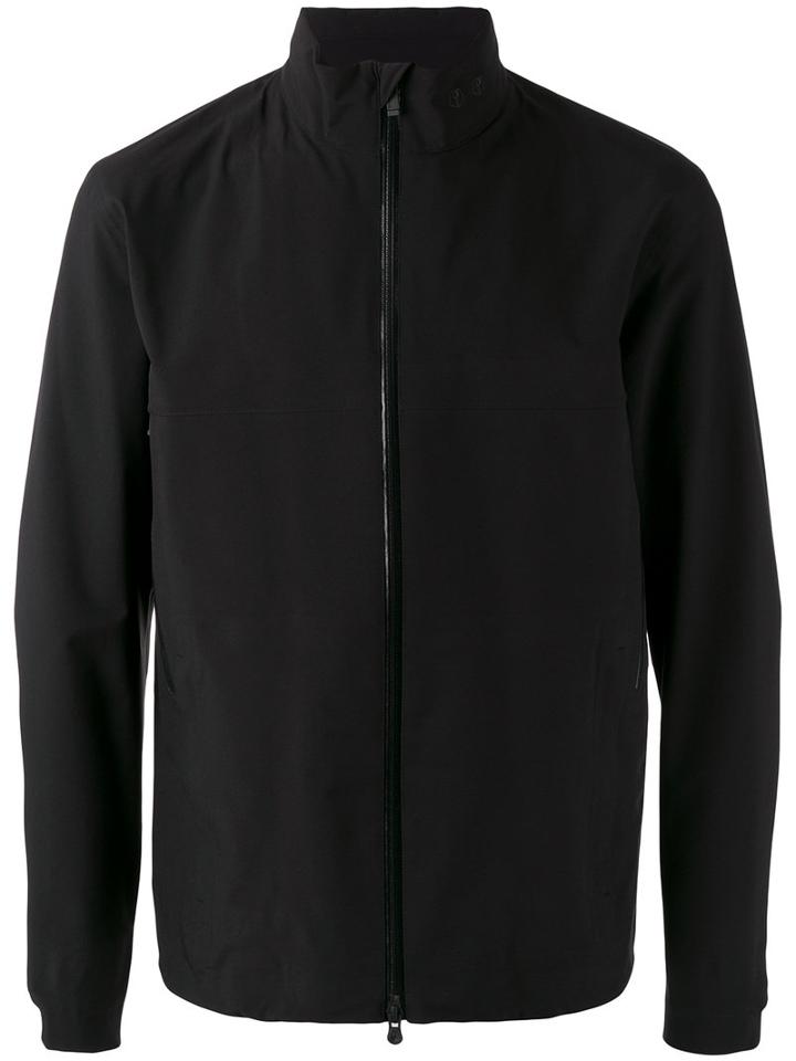 Z Zegna Zip-up Jacket, Men's, Size: Small, Black, Polyester/polyamide
