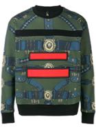 Versus Patches Sweatshirt - Green