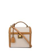 Mark Cross Sara Box Clutch - Brown