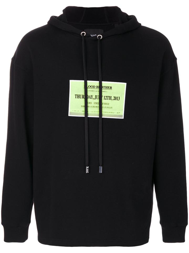 Blood Brother Launch Hooded Sweatshirt - Black