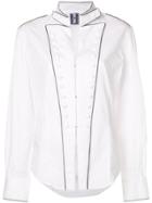 Jean Paul Gaultier Vintage Military Inspired Shirt - White