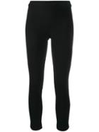 Ann Demeulemeester Slim-fit Layering Trousers - Black