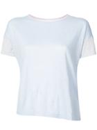 Rag & Bone Payton Colour Block T-shirt - Blue