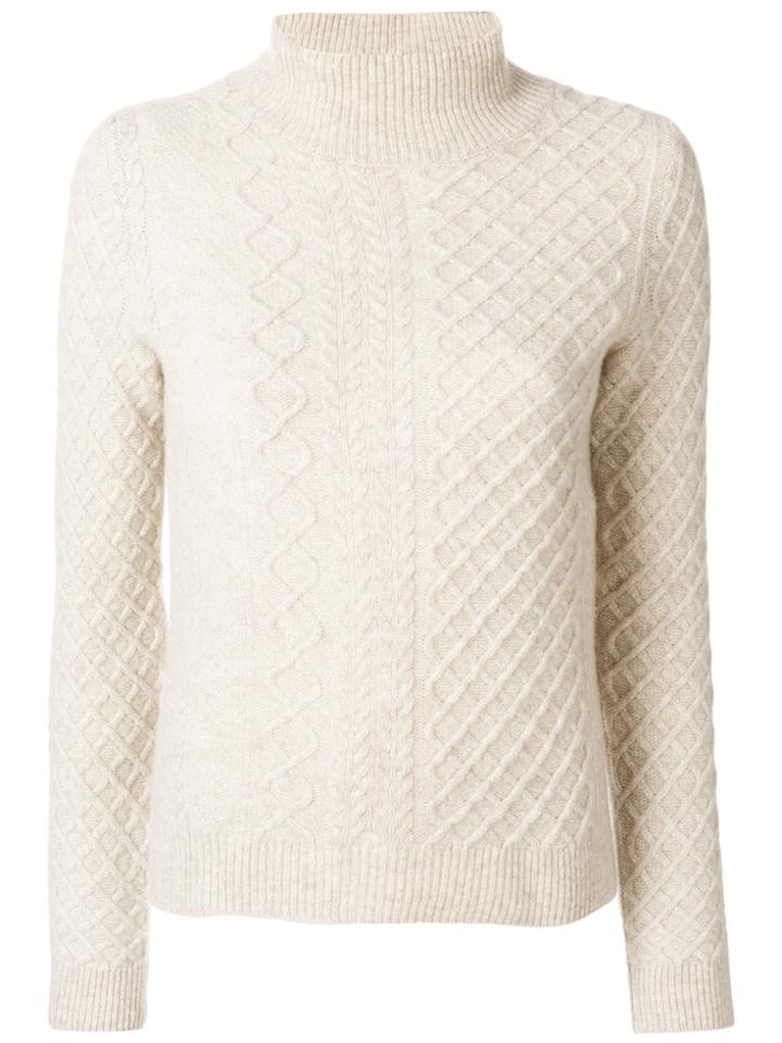 Pringle Of Scotland Roll Neck Cable Stitch Jumper - Unavailable
